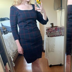 Express Plaid Dress